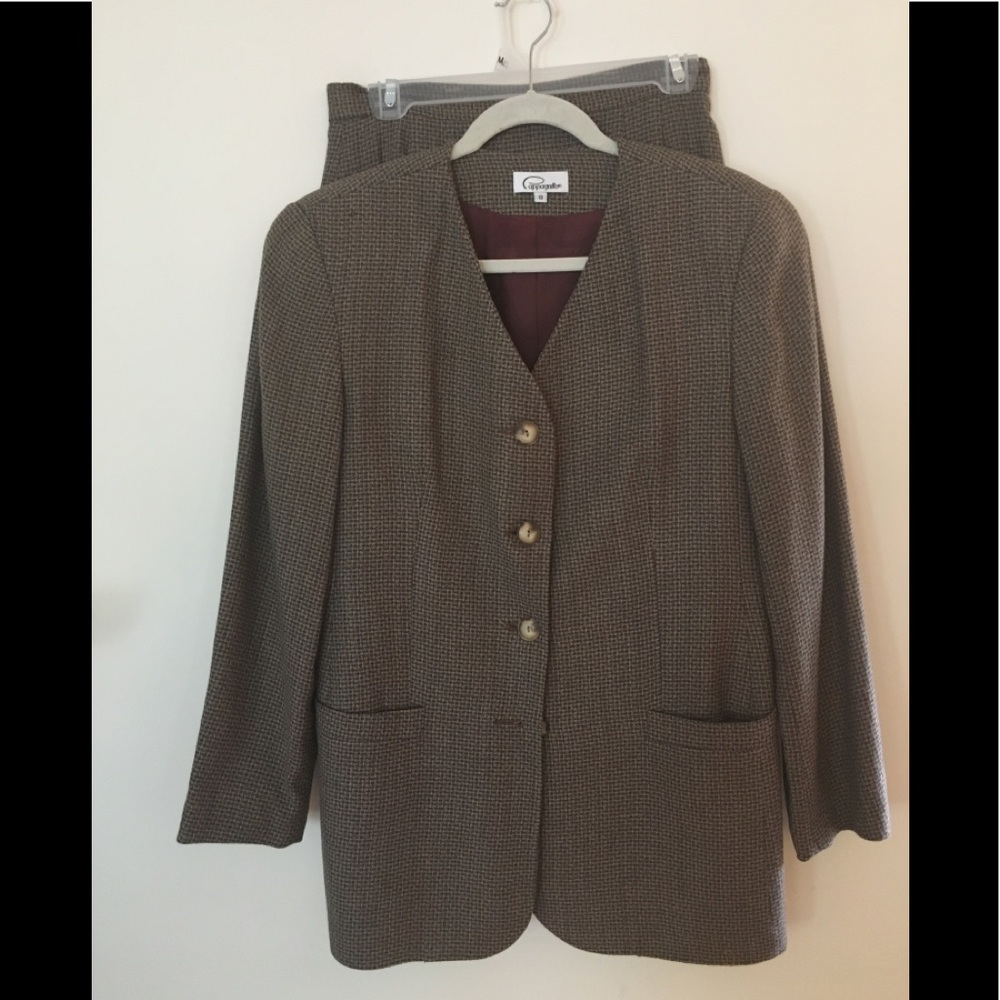 COPY - Vintage  Classic Pappagallo Wool Suit.
